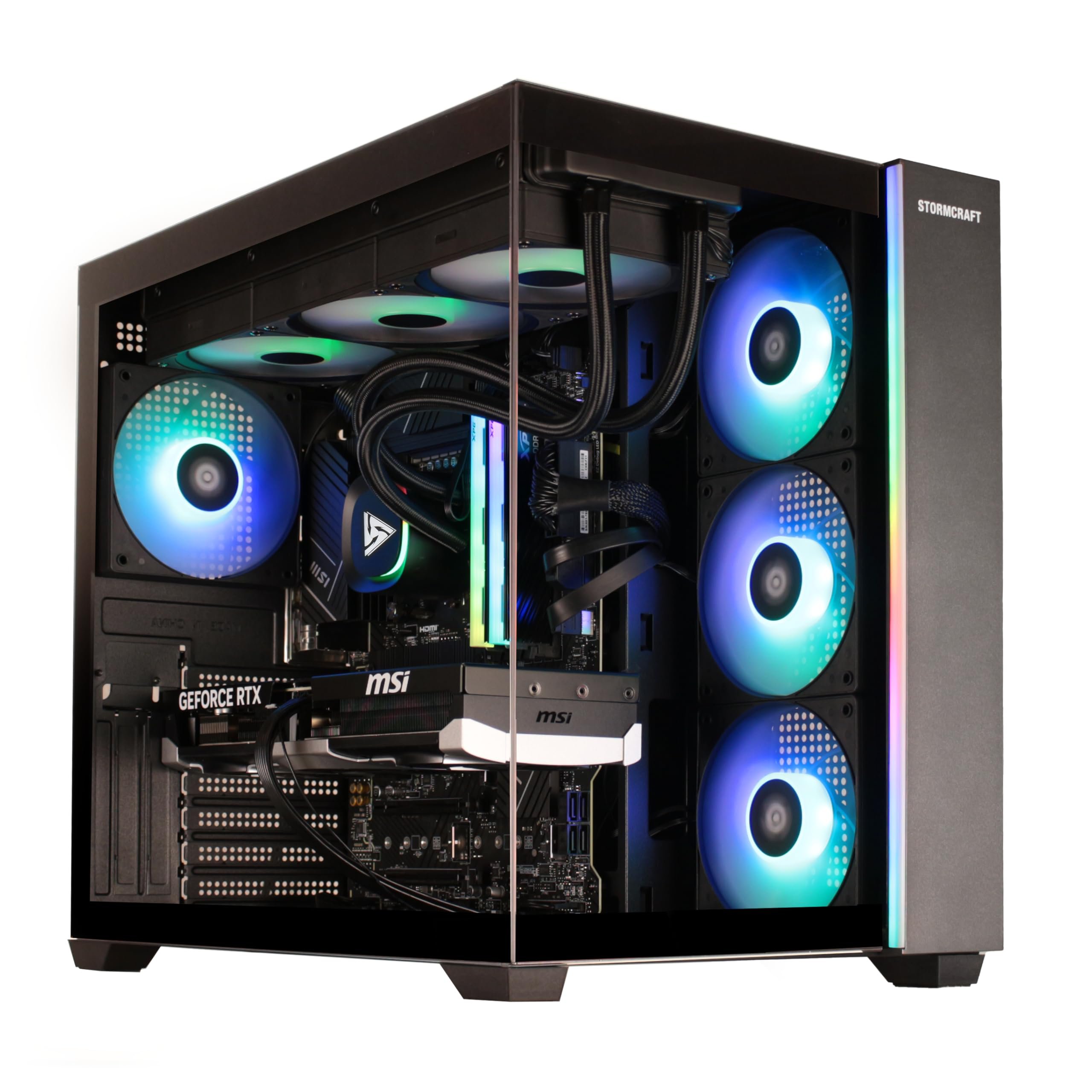 Gaming PC — Ryzen 7 7800X3D · 32GB RAM 6000MHz · RX 7800 OC 16GB · 1TB NVMe SSD