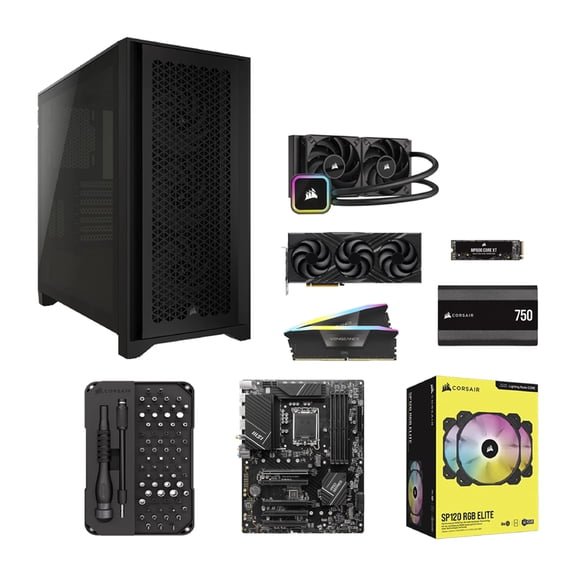 Gaming PC — Core i7-14700KF · 32GB RAM 6000MHz · RTX™ 5070 Ti 16GB OC · 1TB NVMe SSD