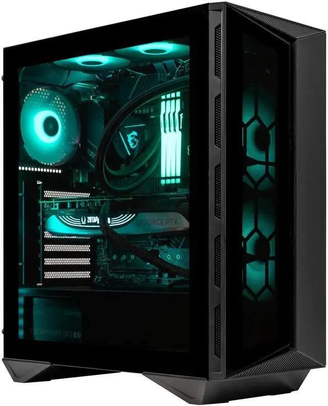 Gaming PC — Core i7-14700KF · 32GB RAM 6000MHz · RX 9070 XT OC 16GB · 1TB NVMe SSD