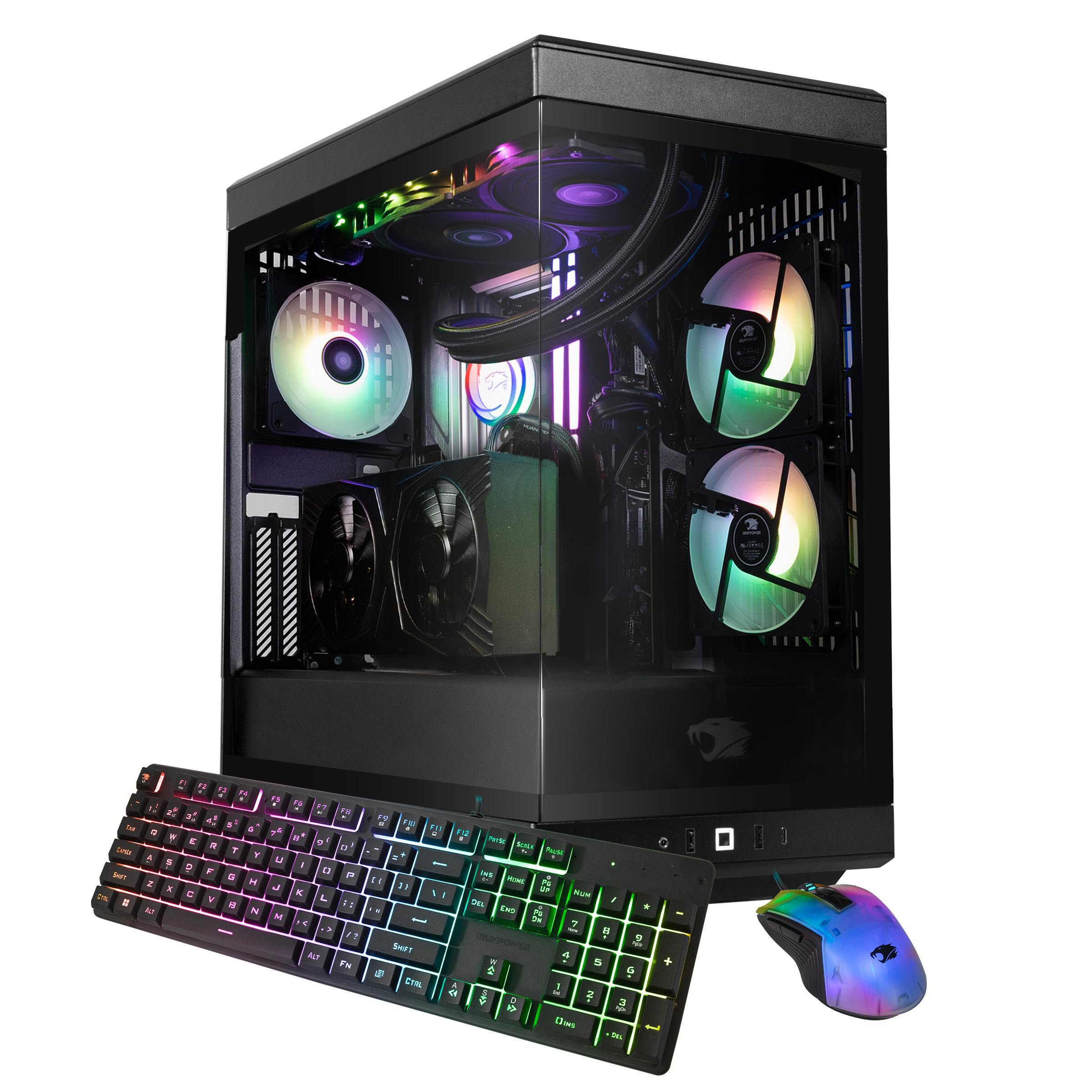 Gaming PC — Ryzen 7 9700X · 32GB RAM 6000MHz · RTX 4060 Ti 8GB · 1TB NVMe SSD