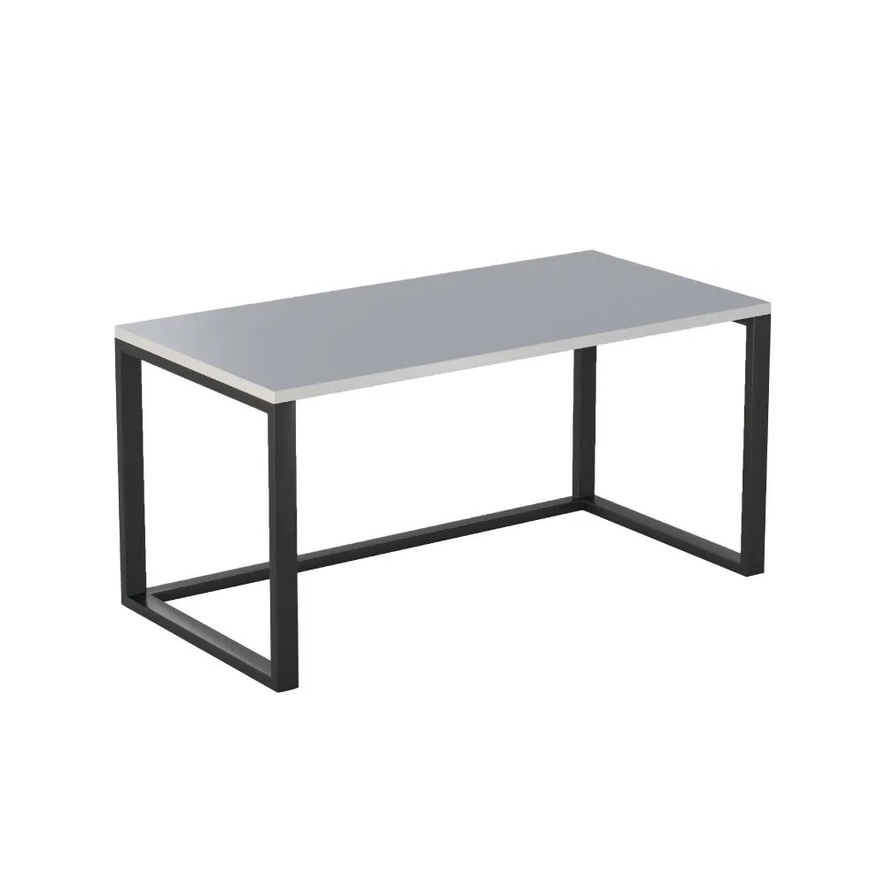 Custom Desk DK L245R White V2 (245-100*75*79, Ballon Press Surface, 500KG max load)
