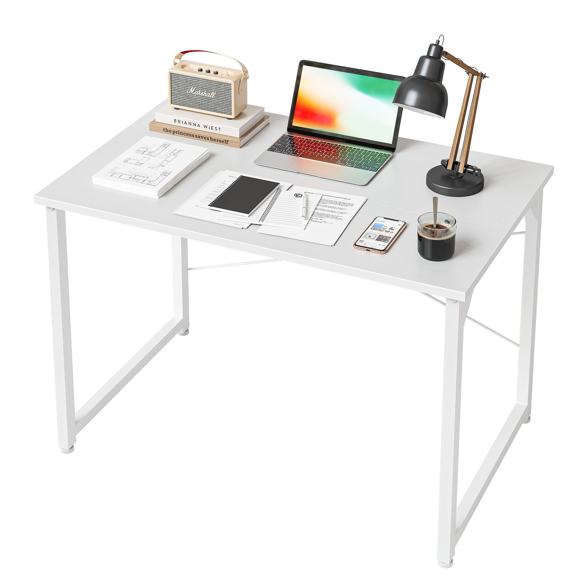 Home Desk - electric desk GD002 MY04374 White / Dimensions 120-60cm - height 82-127cm - top Surface 4 pcs