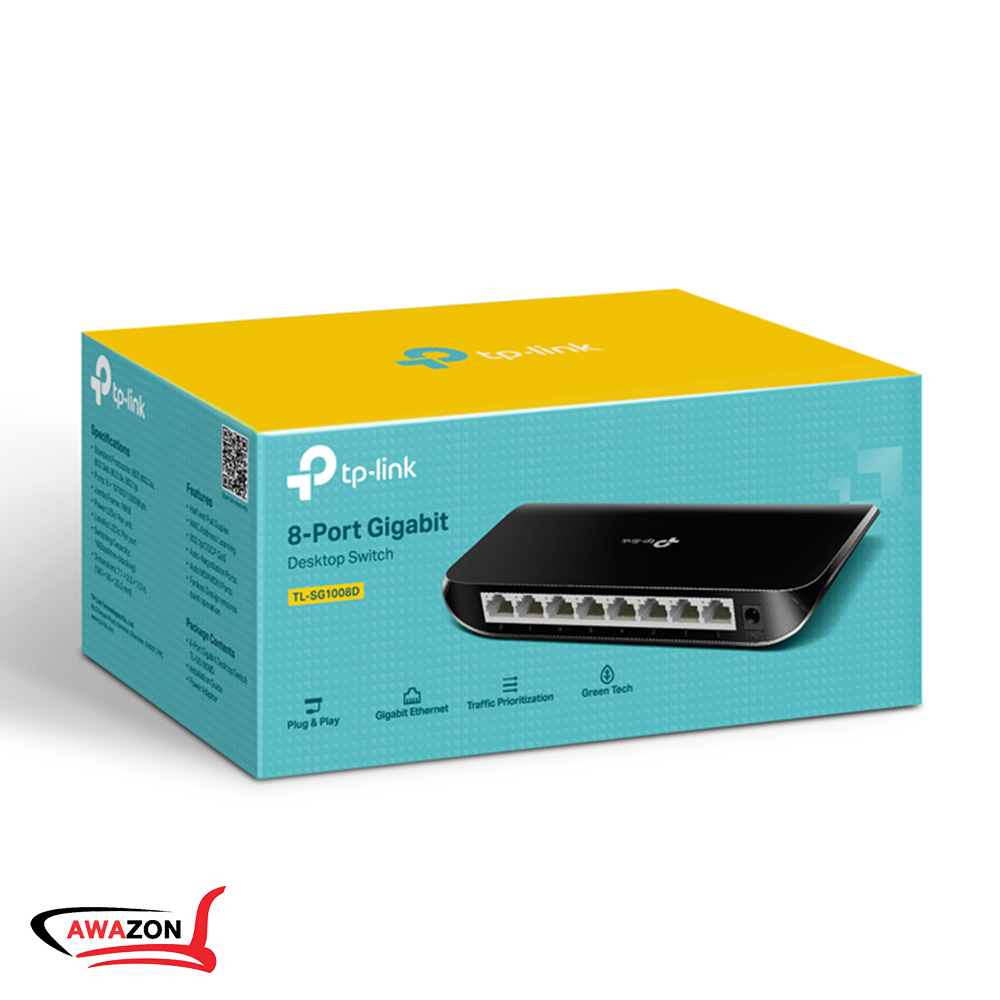 Switch tp-link 8 Port Gigabit
