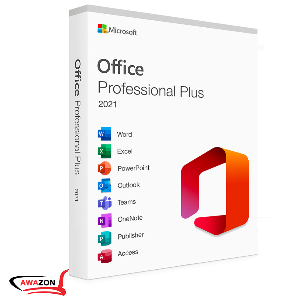 Office Professional Plus 2021 Original Box DVD