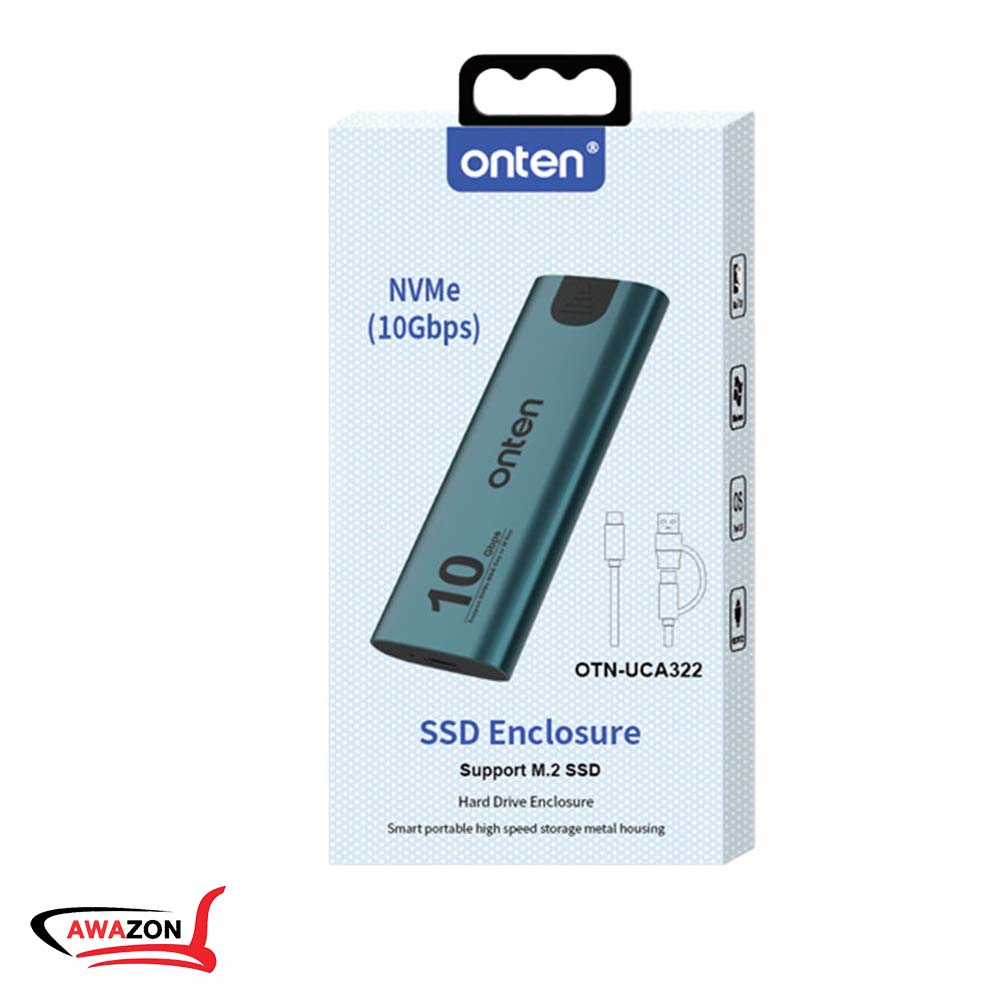 Cover Hard NVME to USB and Type-C Onten ONT-UCA322