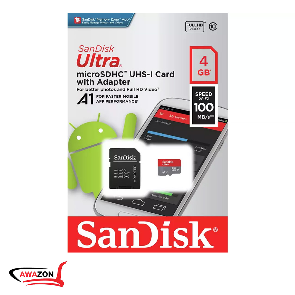 SanDisk Micro SD Card 4GB
