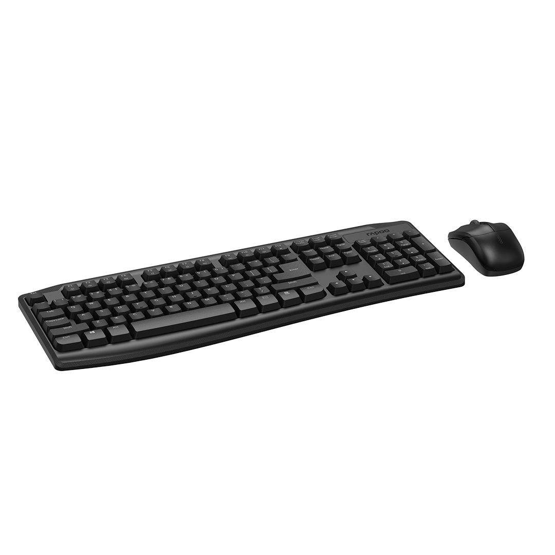 Rapoo Keyboard and Mouse Wireless X1800 Pro
