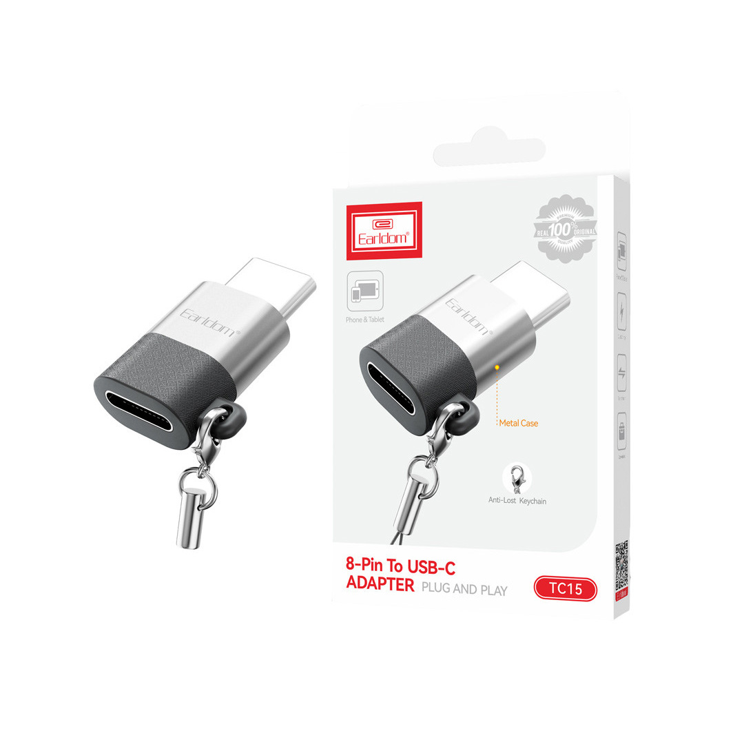 Lightning 8-Pin to Type-C Adapter Earldom TC15