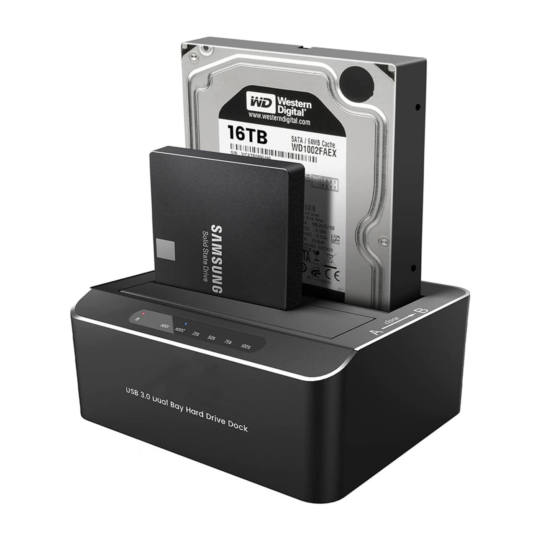 Dual Multi Function HDD Docking Station