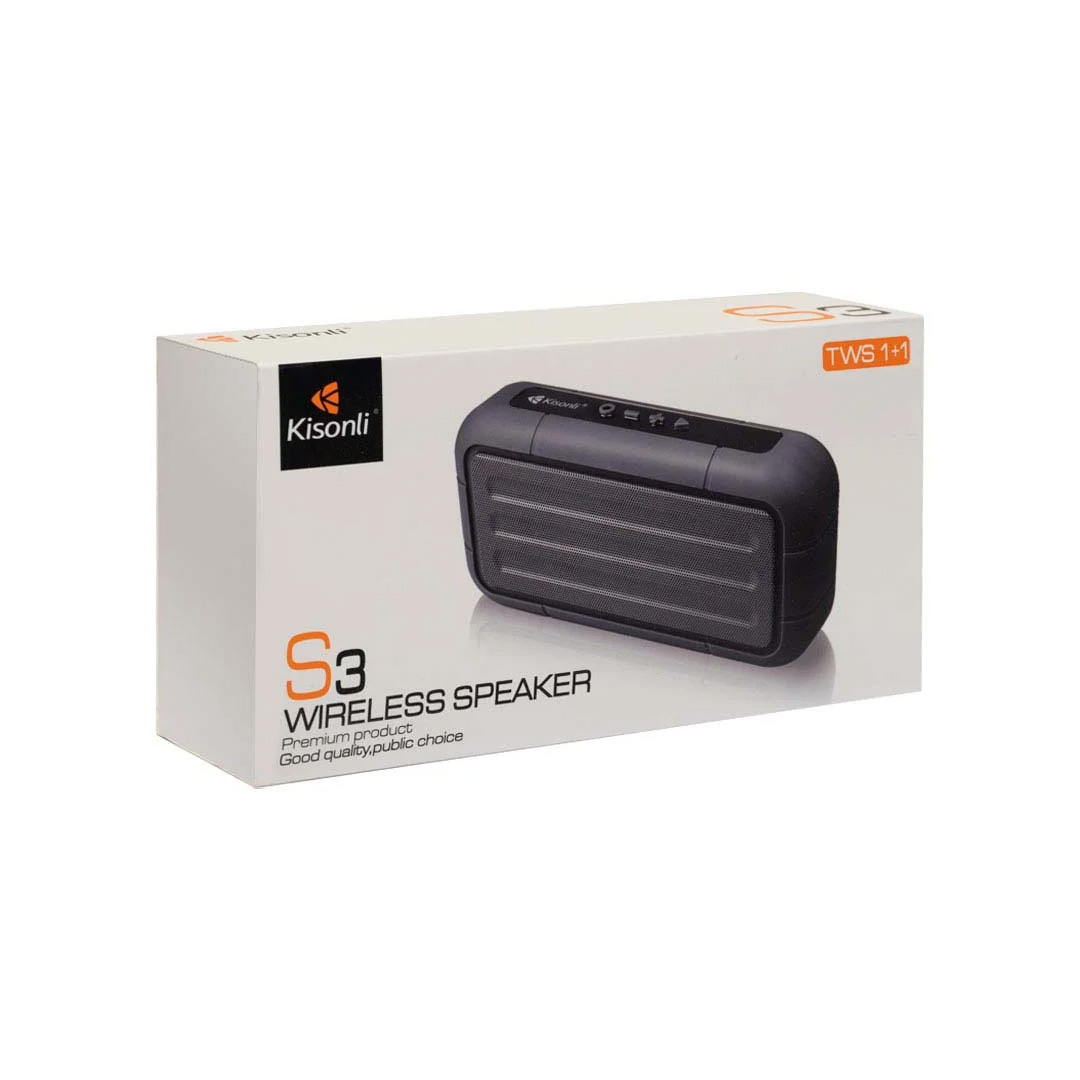 Kisonli Speaker S3 Bluetooth