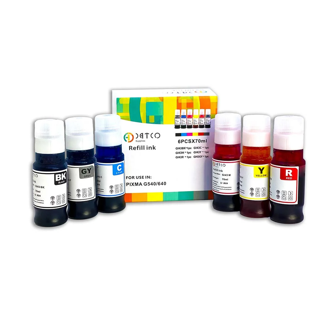 Datco Refill Ink 6 Color GI43 Grey