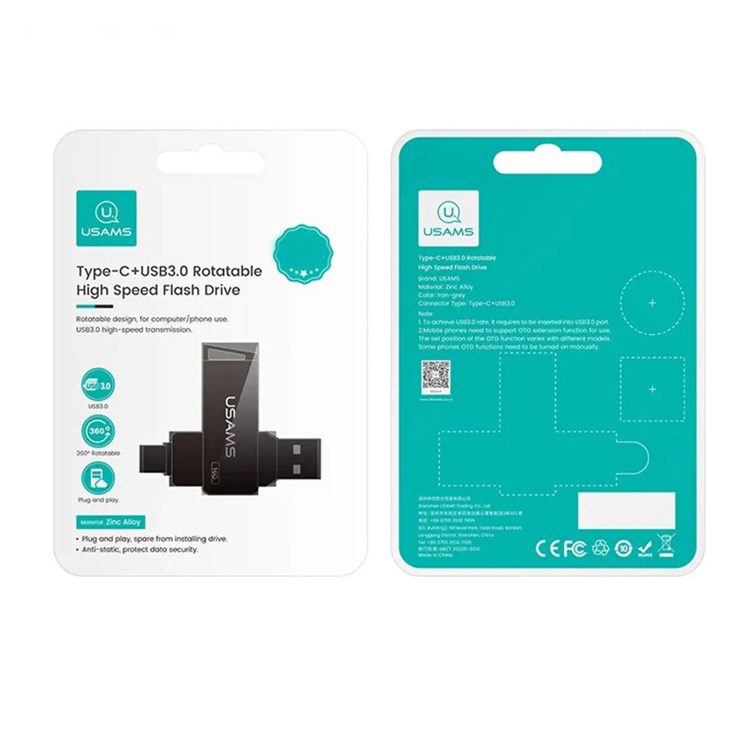 Usmas flash 256GB typ-c/usb