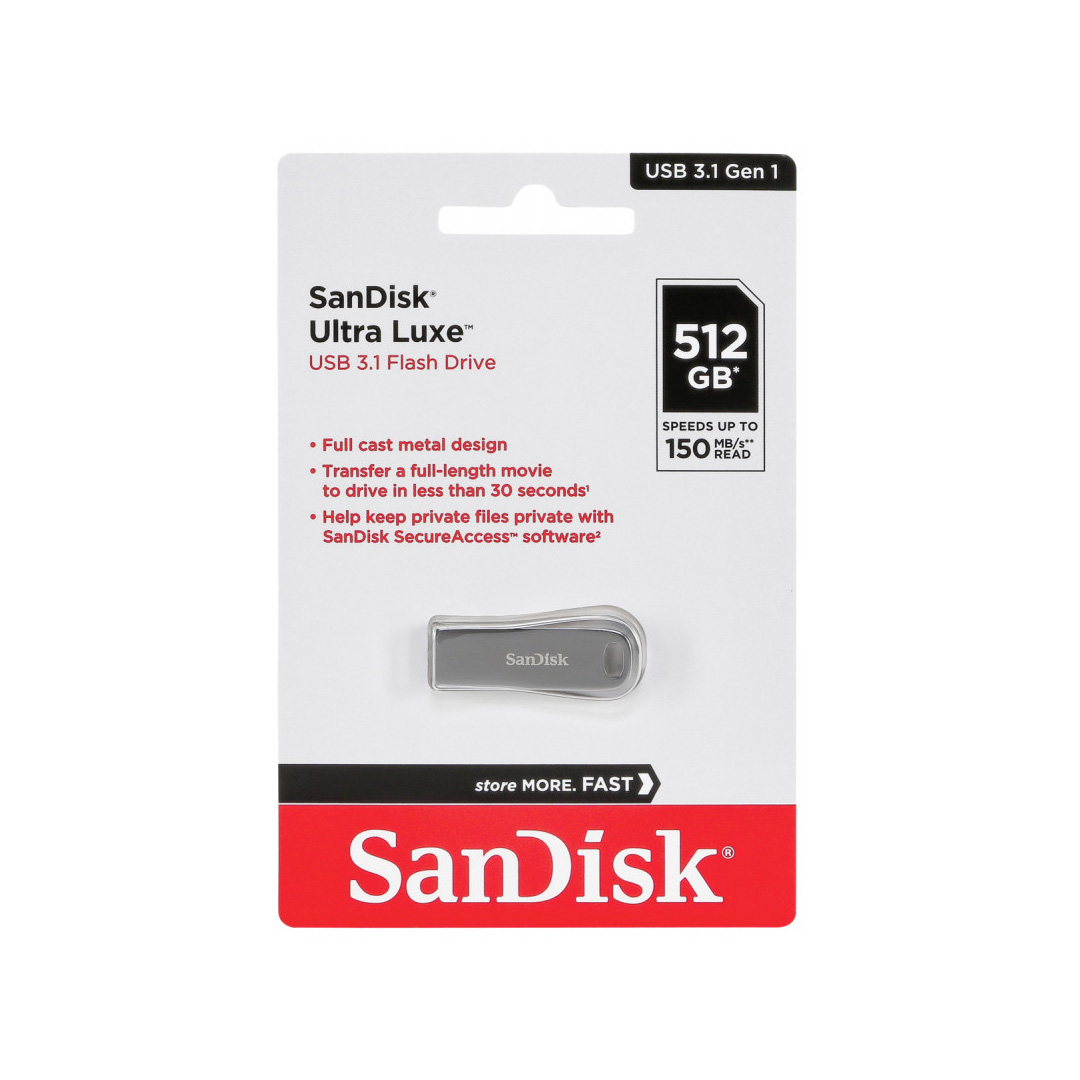 Flash SanDisk Ultra Luxe 512GB USB 3.1