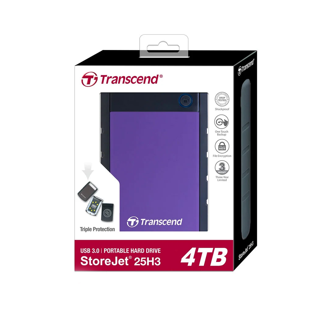 Hard External Transcend 4TB HDD