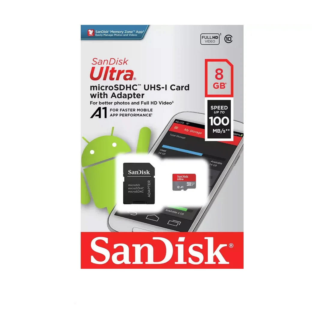 SanDisk Micro SD Card 8GB