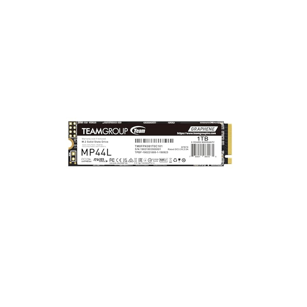Hard TeamGroup 1TB SSD NVME MP44L