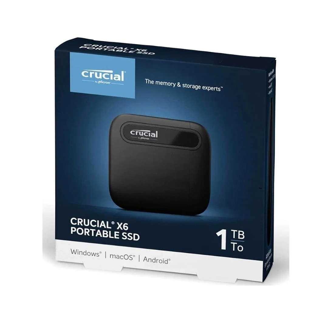 Hard External Crucial 1TB SSD X6