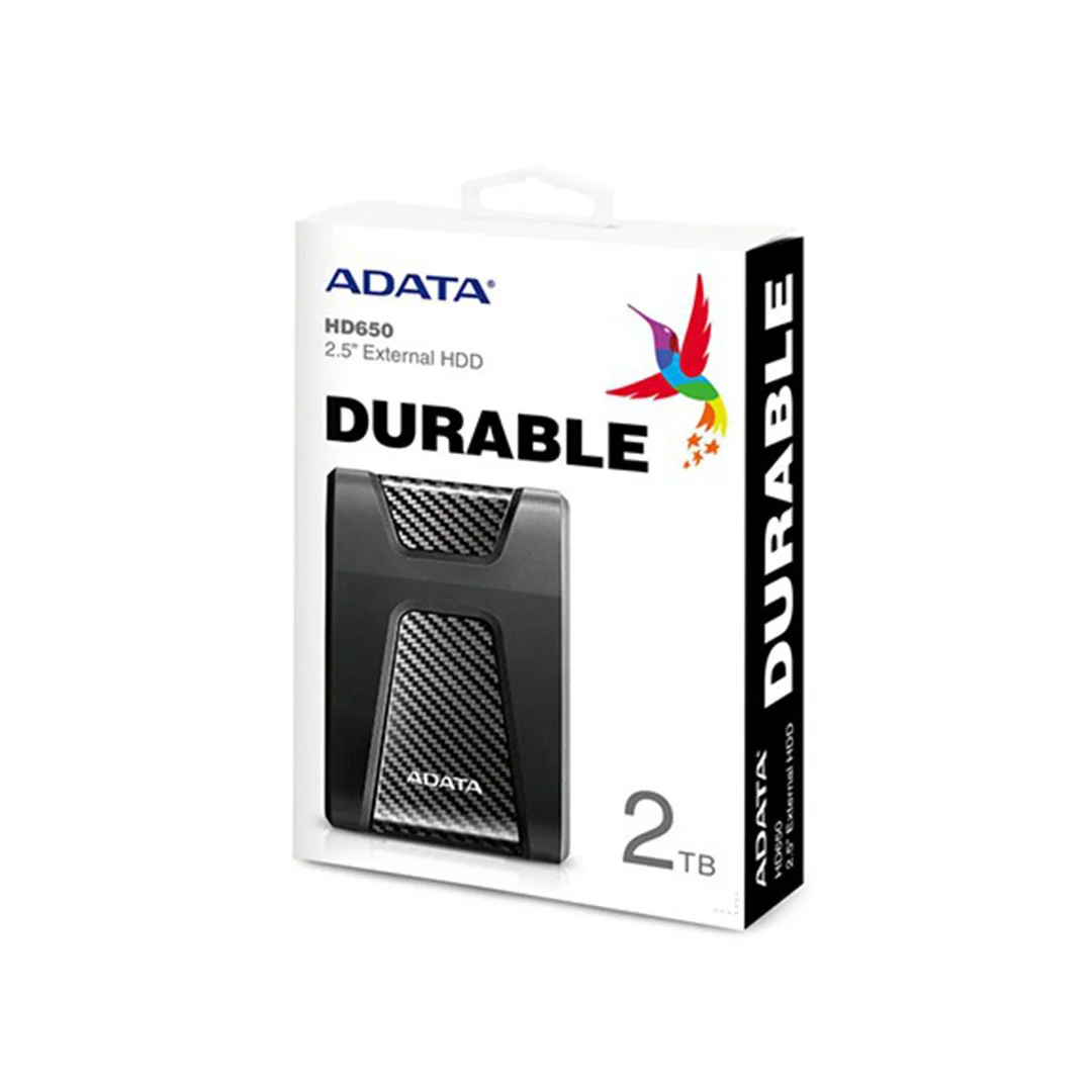 External Hard Adata 2TB HD650 USB 3.2