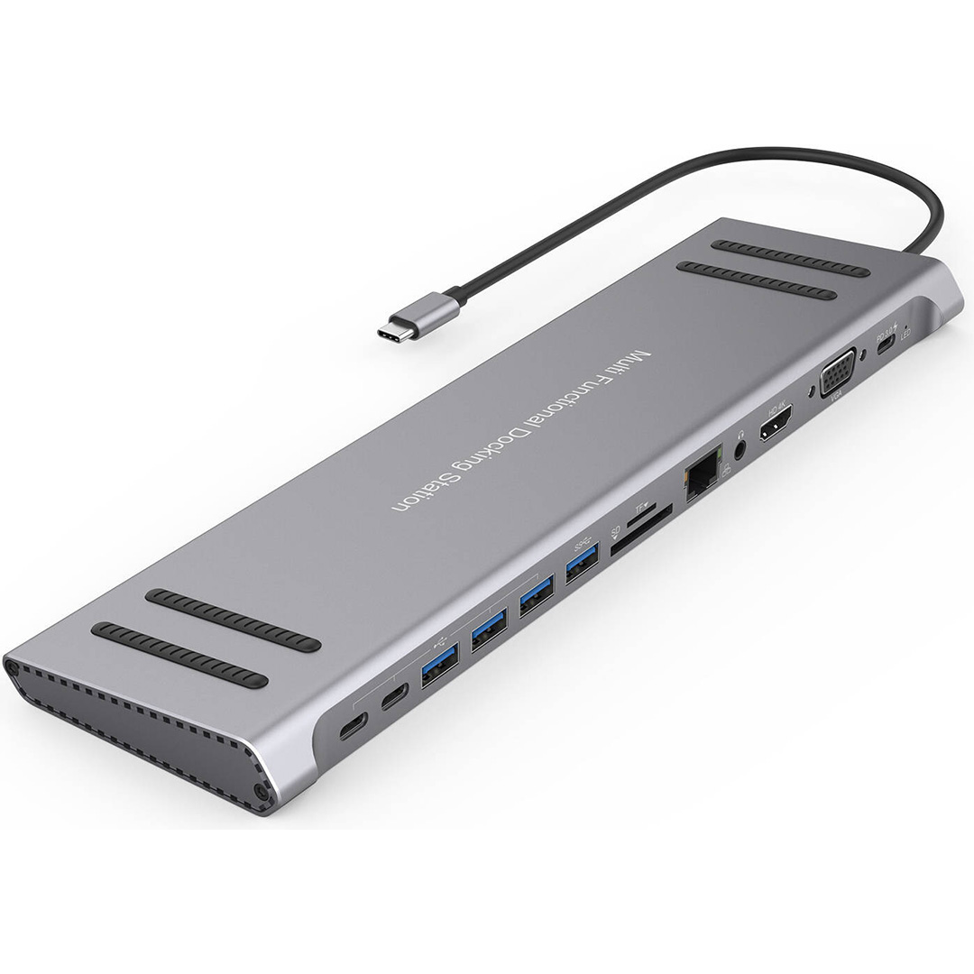 Onten 13-in-1 USB-C Multi Function Docking Station ONT-9199A