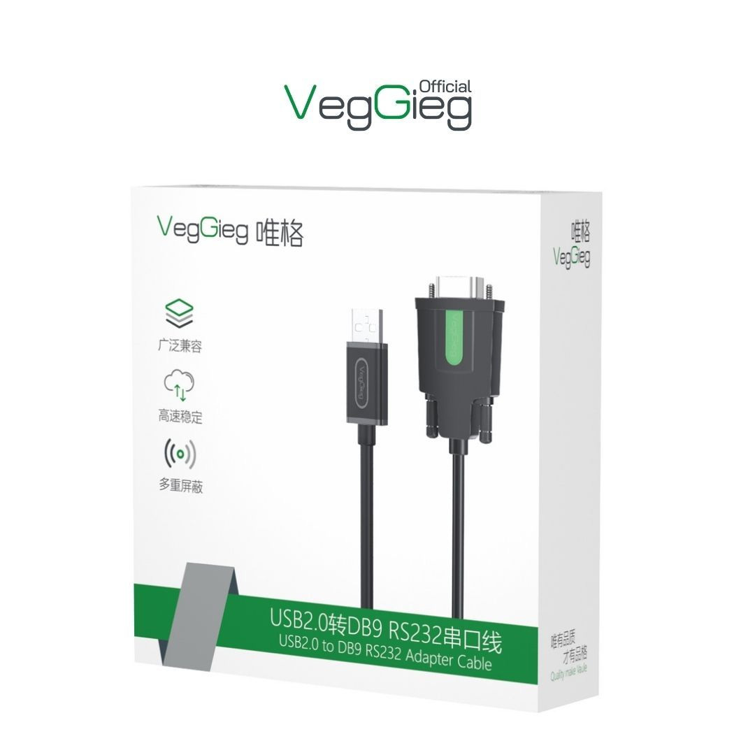 USB to Serial RS-232 Adapter VegGieg