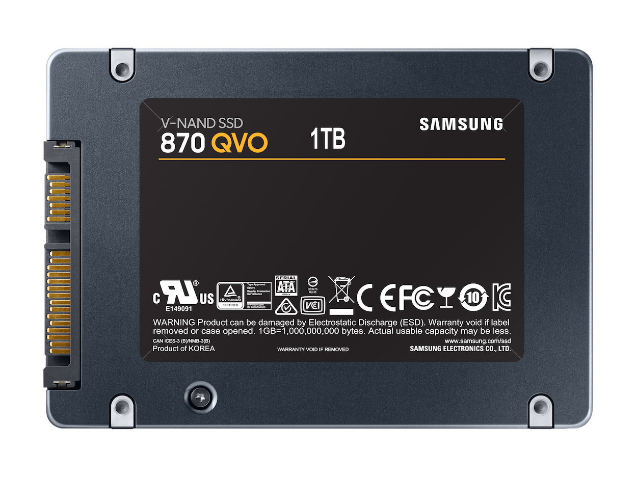 Hard Samsung 870 QVO 2.5" 1TB SSD