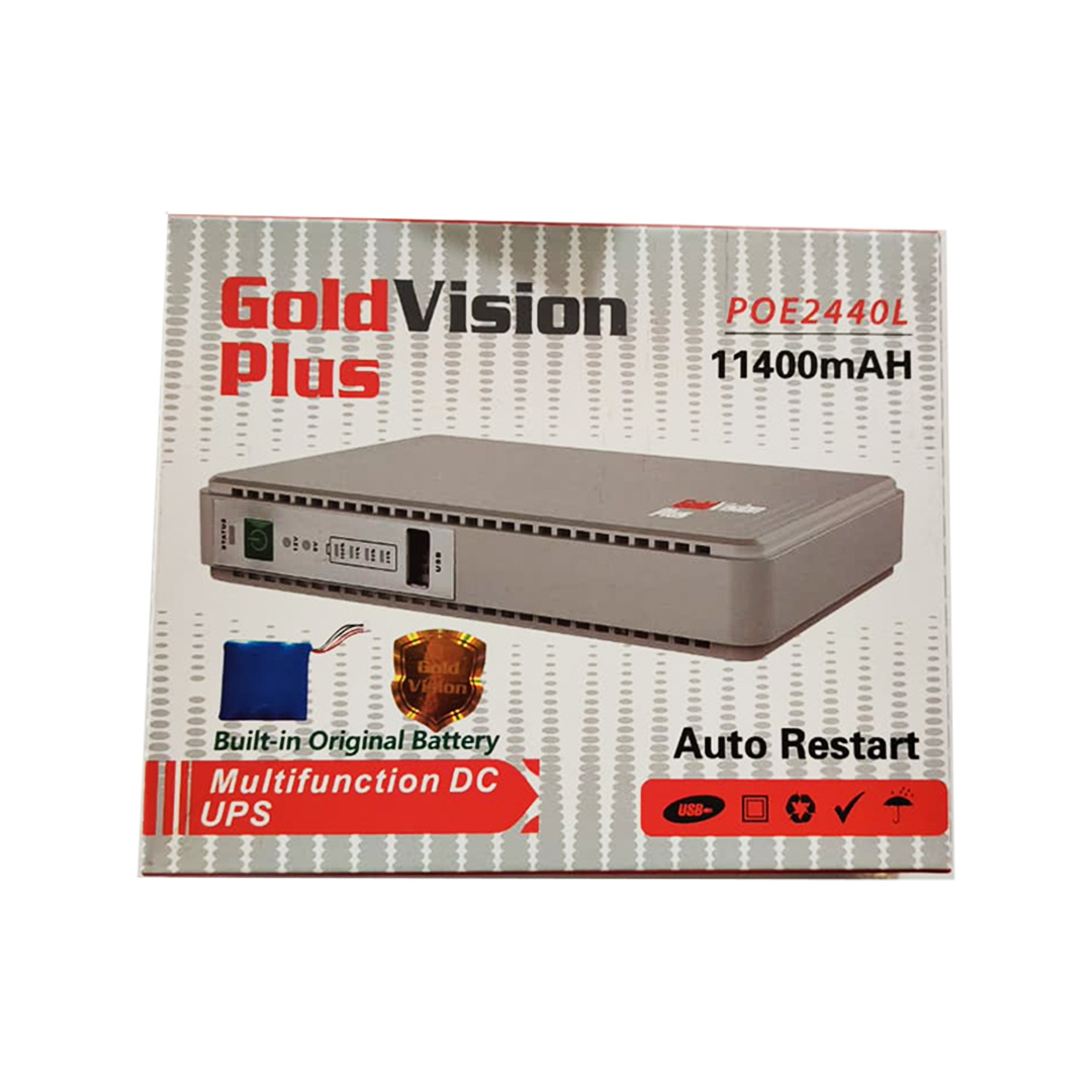 Gold Vision Plus 11400mAh Power Bank
