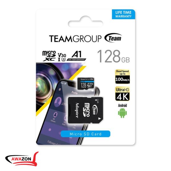 Micro SD Card TeamGroup 128GB - Image 1