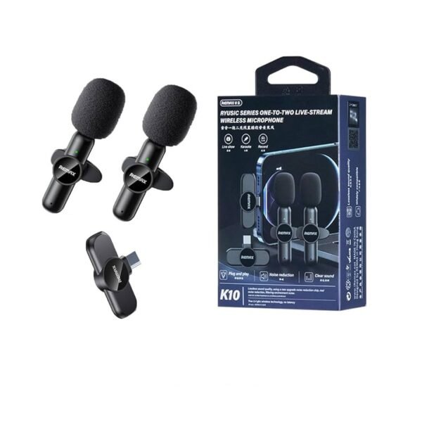 Dual Mic Wireless Remax K10