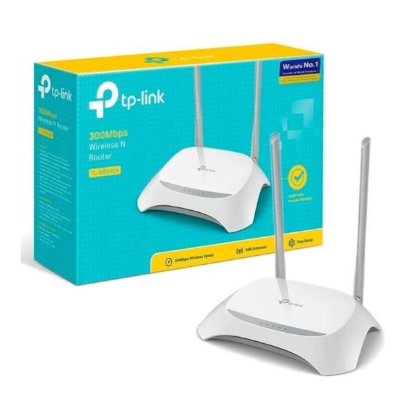 Router TP-LINK 2 Antenna White TL-WR840N