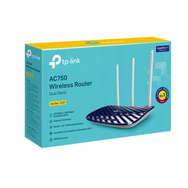 Router TP-LINK 3 ANTENA C20