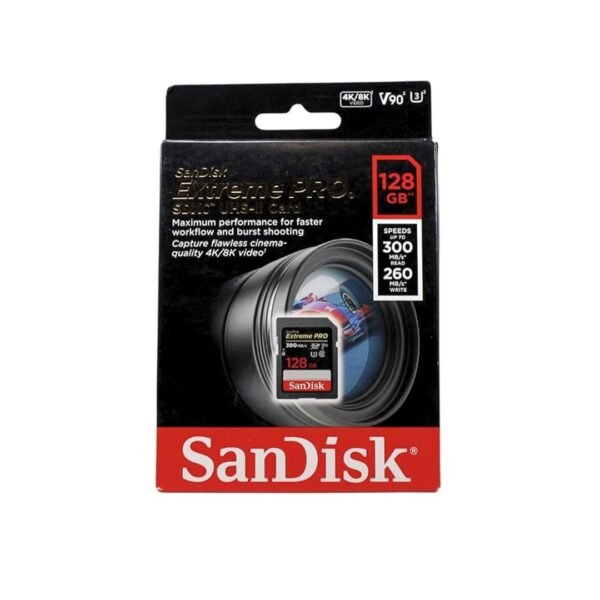 Sandisk Extreme Pro SD Card 128GB Original