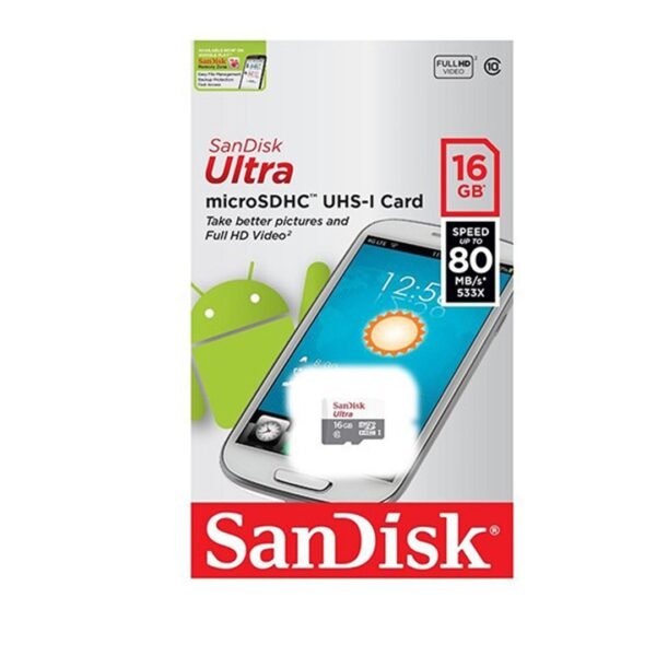 SanDisk Micro SD Card 16GB