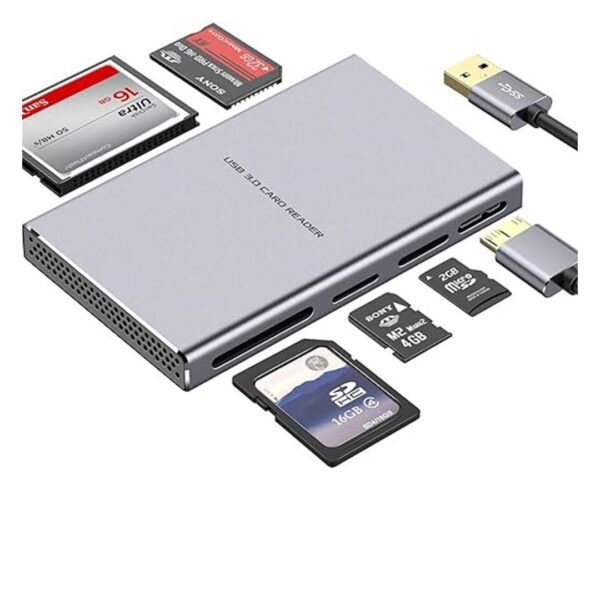 Card Reader 5 in 1 Aluminium Alloy