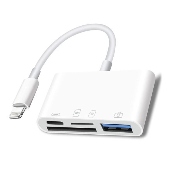 Lightning to Camera Connection & TF & SD Kit 4 in 1 FAT32