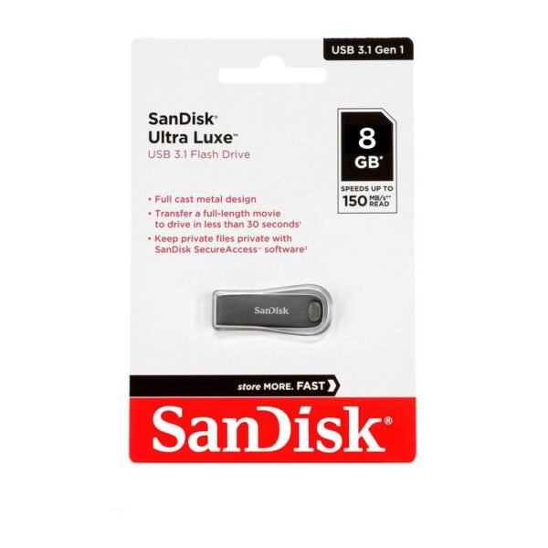 Flash SanDisk Ultra Luxe 8GB USB 3.1
