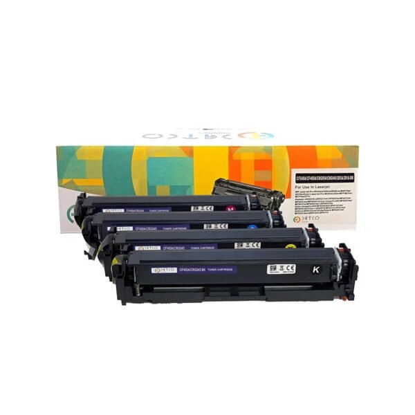 DATCO Set Cartridge CRG054/CF540A/203A/ CRG045/CF400A/201A/CRG067 - Image 1