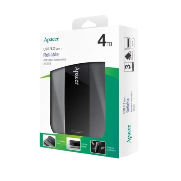 Hard Apacer External 4TB AC533