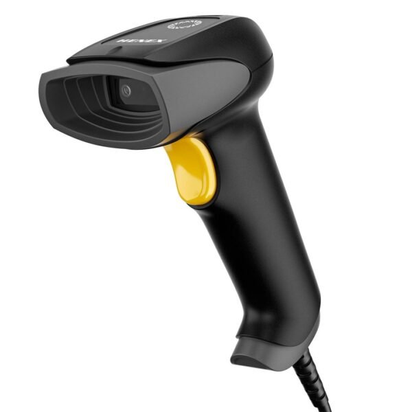 Henex 2D Barcode Scanner Stand and Wired
