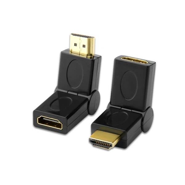 Male to Female HDMI 180 Degree Adapter