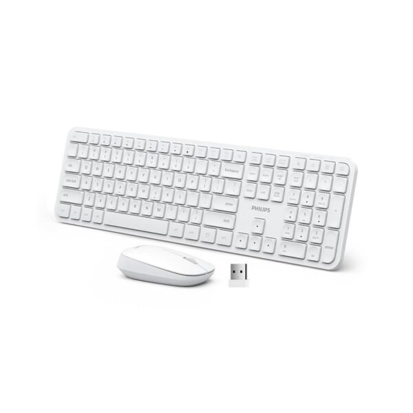 Wireless Keyboard and Mouse Philips C324 White