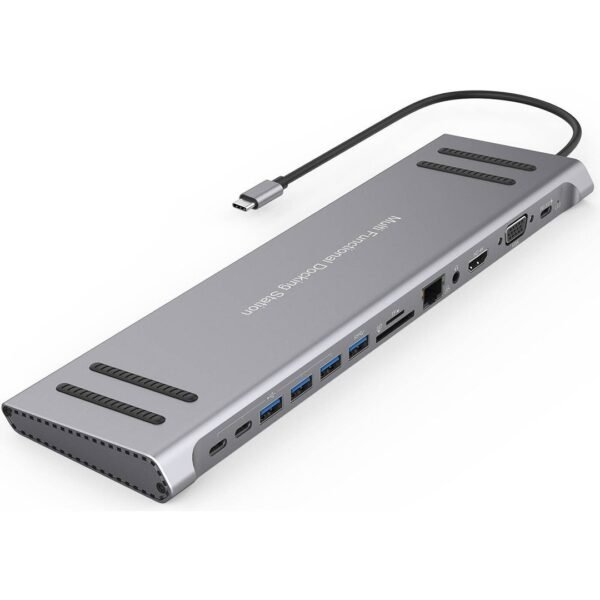 Onten 13-in-1 USB-C Multi Function Docking Station ONT-9199A - Image 1