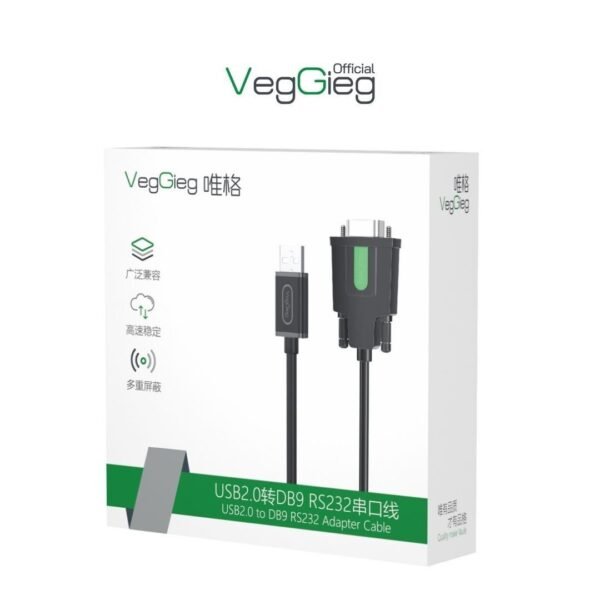USB to Serial RS-232 Adapter VegGieg - Image 1