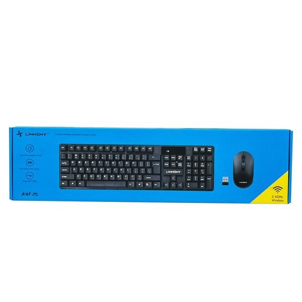 Keyboard and Mouse Wireless Linmony KM-25