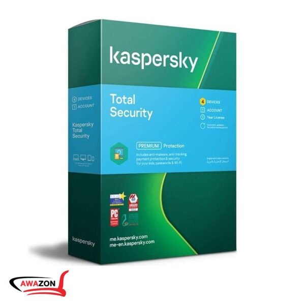 Kaspersky Total Security 4 User - Image 1