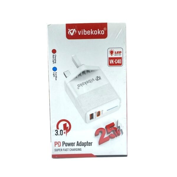 Vibekoko Charger VK-C40 PD 25w