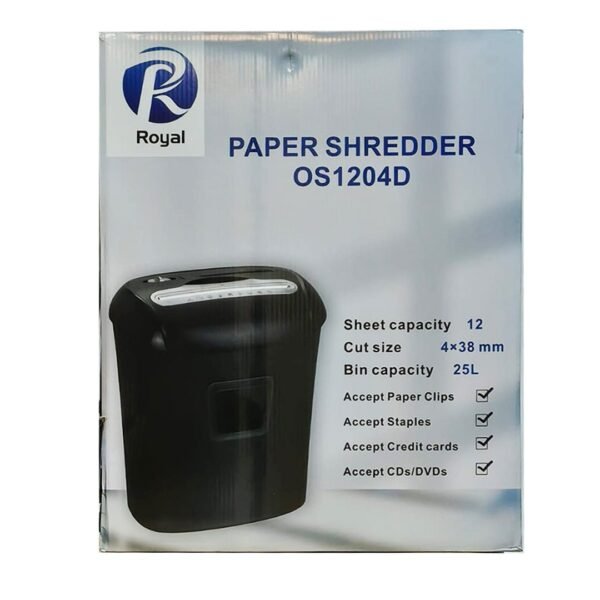 Royal Paper Shredder OS1204D 25L