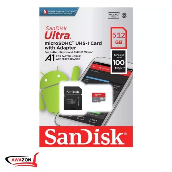 SanDisk Micro SD Card 512GB - Image 1