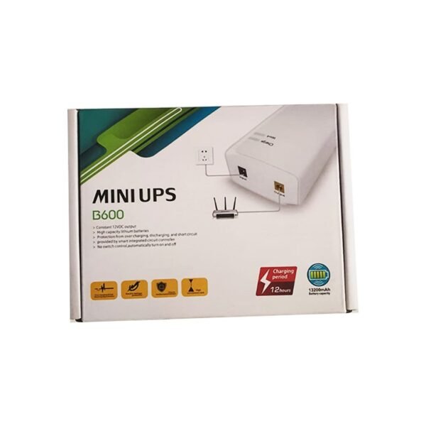 Mini UPS B600 Power Bank 13200mAh